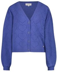 FABIENNE CHAPOT - Truien & Vesten ,Blauw ,Katoen Rosie Cardigan Met Knopen - Lyst