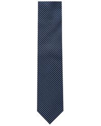 Corneliani - Accessoires ,Blauw ,Luxe Zijden Stropdas, Gemaakt - Lyst