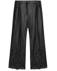 FIORELLA RUBINO - Wide Trousers - Lyst