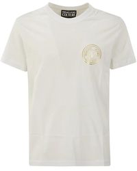 Versace - Foil t-shirt für frauen - Lyst
