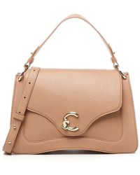 Coccinelle - Leder-schultertasche mit magnetverschluss - Lyst