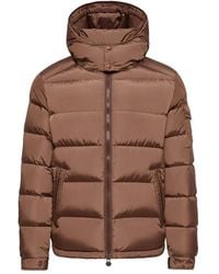 Moncler - Jassen ,Bruin ,Doudoune Maya - Lyst