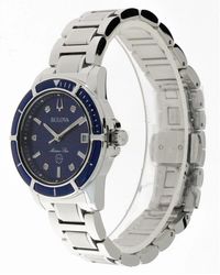 Bulova - Accessoires ,Blauw ,Marine Star Lady Quartz Horloge - Lyst