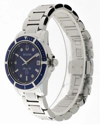 Bulova - Accessoires ,Blauw ,Marine Star Lady Quartz Horloge - Lyst