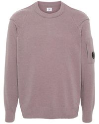 C.P. Company - Round-Neck Knitwear - Lyst