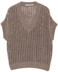D.exterior - V-Neck Knitwear - Lyst