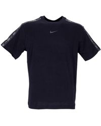 Nike - Fitness ,Zwart ,Katoen Sportswear T-Shirt Bf Tee Tape - Lyst