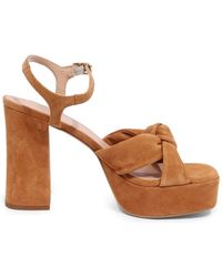 Unisa - Wildleder Sandalen Mit Cannelle Modell - Lyst