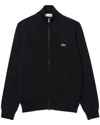 Lacoste - Ritssluiting Sweater - Lyst