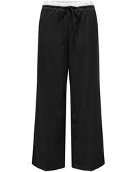 ONLY - Solid box pantaloni donna - Lyst