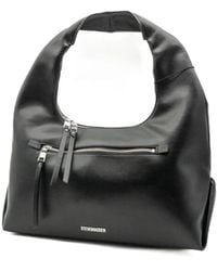 Steve Madden - Modische Schwarze Silberne Handtasche - Lyst