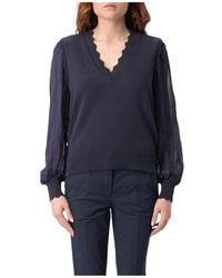 Twinset - V-Neck Knitwear - Lyst