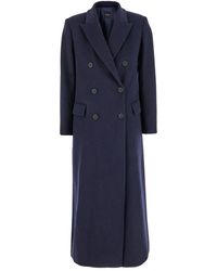 Plain Units - Double-Breasted Coats - Lyst