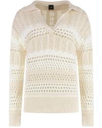 Pinko - V-Neck Knitwear - Lyst
