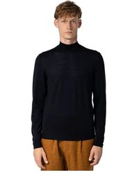 Drumohr - Maglione lupetto in lana carbone - Lyst