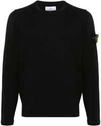 Stone Island - Schwarzes T-Shirt Polos Aw25 Stilvolles Design - Lyst