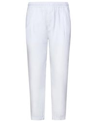 GOLDEN CRAFT - Cropped Trousers - Lyst