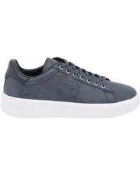 Blauer - Schoenen ,Blauw ,Leer Buck 01 Sneaker - Lyst