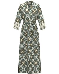 Marella - Kleedjes ,Veelkleurig ,Polyester Emmfolgore Shirt Dress - Lyst