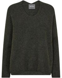 Mos Mosh - Weicher und gemütlicher v-ausschnitt strickpullover - Lyst