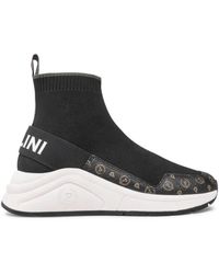 Pollini - Schoenen ,Zwart ,Zwarte Lage Sneakers - Lyst