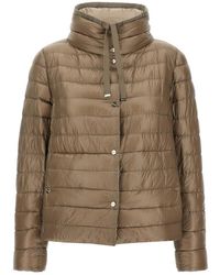 Herno - Reversible Nylon Down Jacket - Lyst