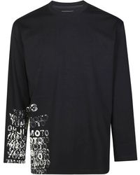 Y-3 - Tops ,Zwart ,Nyl Wire 3S Tt - Lyst