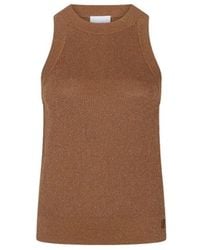 Dante 6 - Noki Metallic Gebreide Top - Lyst