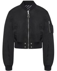 DIESEL Reversible Bomber Jacket - Zwart