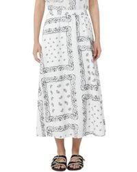 Weekend by Maxmara - Rokken ,Veelkleurig ,Katoen Caravan Skirt - Lyst