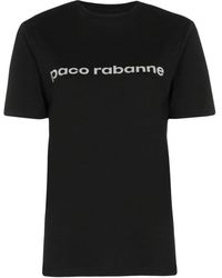 Rabanne - T-Shirt Donna In Saldo - Lyst