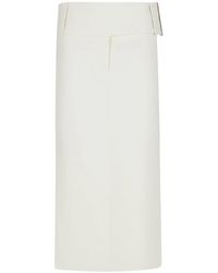 Sportmax - Fronda Midi Rok - Lyst