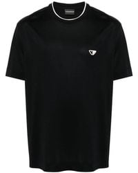 Emporio Armani - Blau Kurzarm T-Shirt 6D1T991Josz0920 - Lyst