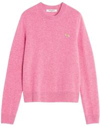 Maison Kitsuné - Baby Fox Wol Regular Trui - Lyst