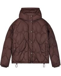FABIENNE CHAPOT - Jassen ,Bruin ,Polyester Prisca Puffer - Lyst