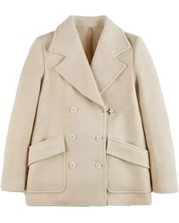 Fay - Double-Breasted Coats - Lyst