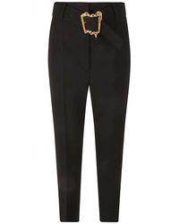 Moschino - Broeken ,Zwart ,Zwarte Broek Voor Vrouwen - Lyst