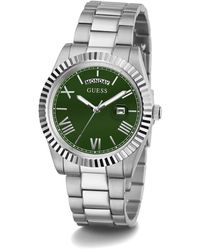 Guess - Accessoires ,Grijs ,Connoisseur Roestvrijstalen Horloge - Lyst