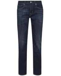 7 For All Mankind - Straight Jeans - Lyst