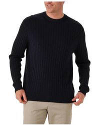 Profuomo - Wolmix Crew Neck Pullover - Lyst