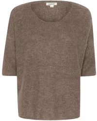 Soaked In Luxury - Round-Neck Knitwear - Lyst