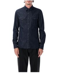 Xacus - Texana Denim Shirt - Lyst