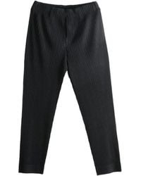 Issey Miyake - Straight Trousers - Lyst