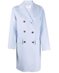 Ferragamo - Double-Breasted Coats - Lyst