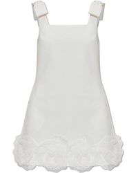 Self-Portrait - Kleedjes ,Wit ,Polyester Jurk Met Bandjes - Lyst