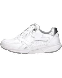 Gabor - Schoenen ,Wit ,Rollingsoft Sneakers Laag - Lyst