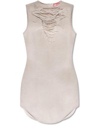 DIESEL - Kleedjes ,Grijs ,Katoen Jurk D-Yasmi - Lyst