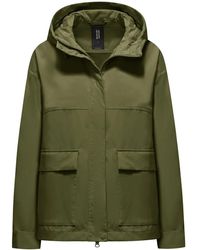 Bomboogie - Ongevoerde Parka Met Capuchon - Lyst