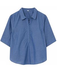 GUSTAV - Overhemden ,Blauw ,Denim Denim Shirts - Lyst