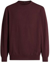 Kiton - Truien & Vesten ,Bruin ,Kasjmier Luxe Cashmere Crew Neck Sweater - Lyst